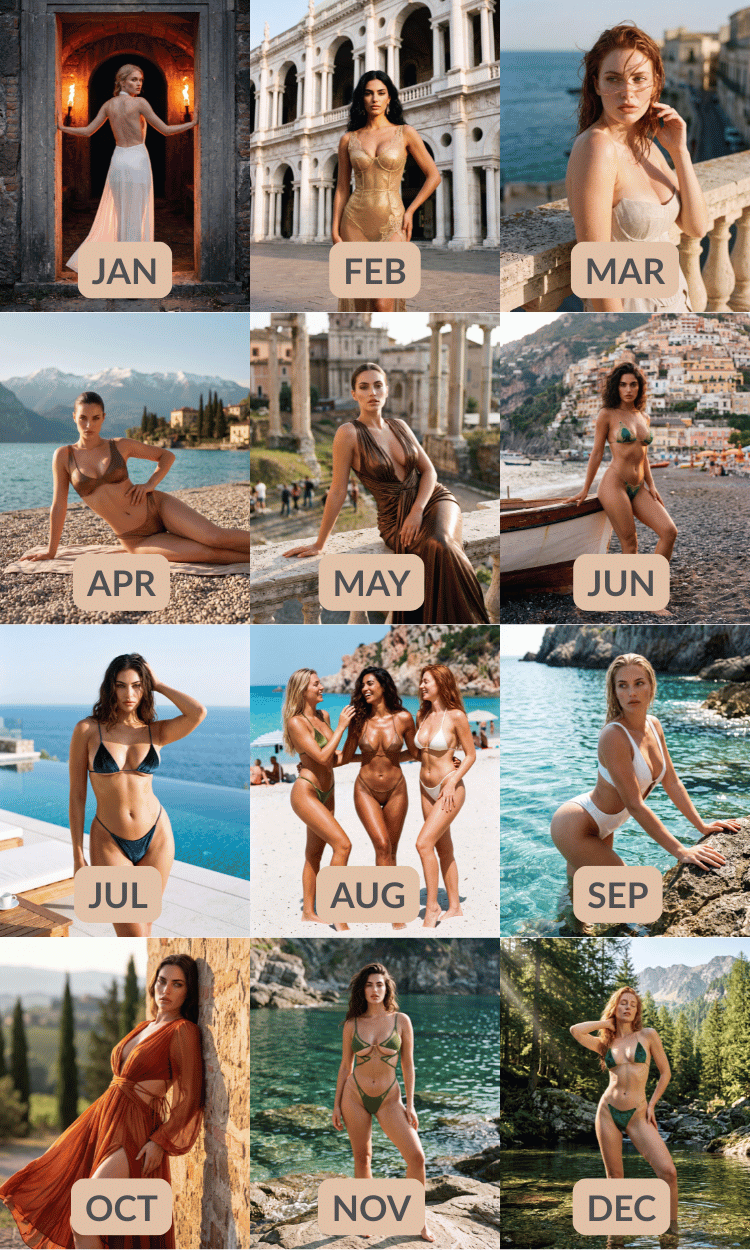 The Ethereal Hesperia Calendar 2027